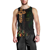 Happy Meskel Celebration Men Tank Top Cross Fire And Lion Flag Color - Wonder Print Shop