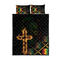 Happy Meskel Celebration Quilt Bed Set Cross Fire And Lion Flag Color - Wonder Print Shop