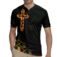 Happy Meskel Celebration Rugby Jersey Cross Fire And Lion Flag Color - Wonder Print Shop