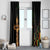 Happy Meskel Celebration Window Curtain Cross Fire And Lion Flag Color - Wonder Print Shop