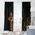 Happy Meskel Celebration Window Curtain Cross Fire And Lion Flag Color - Wonder Print Shop