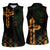 Happy Meskel Celebration Women Sleeveless Polo Shirt Cross Fire And Lion Flag Color - Wonder Print Shop