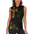 Happy Meskel Celebration Women Sleeveless Polo Shirt Cross Fire And Lion Flag Color - Wonder Print Shop