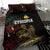 Meskel Ethiopia Bedding Set Lion Of Judah With Grunge Patterns - Wonder Print Shop