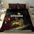 Meskel Ethiopia Bedding Set Lion Of Judah With Grunge Patterns - Wonder Print Shop