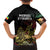 Meskel Ethiopia Family Matching Off Shoulder Short Dress and Hawaiian Shirt Lion Of Judah With Grunge Patterns - Wonder Print Shop