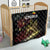 Meskel Ethiopia Quilt Lion Of Judah With Grunge Patterns - Wonder Print Shop