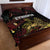 Meskel Ethiopia Quilt Bed Set Lion Of Judah With Grunge Patterns - Wonder Print Shop