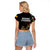 Meskel Ethiopia Raglan Cropped T Shirt Lion Of Judah With Grunge Patterns - Wonder Print Shop