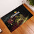 Meskel Ethiopia Rubber Doormat Lion Of Judah With Grunge Patterns - Wonder Print Shop