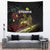 Meskel Ethiopia Tapestry Lion Of Judah With Grunge Patterns - Wonder Print Shop