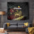 Meskel Ethiopia Tapestry Lion Of Judah With Grunge Patterns - Wonder Print Shop