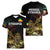 Meskel Ethiopia Women V-Neck T-Shirt Lion Of Judah With Grunge Patterns - Wonder Print Shop