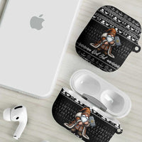 Viking Gnome Christmas AirPods Case Nordic Xmas Spirit Pattern - Wonder Print Shop