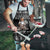 Viking Gnome Christmas Apron Nordic Xmas Spirit Pattern - Wonder Print Shop