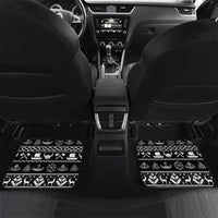 Viking Gnome Christmas Car Mats Nordic Xmas Spirit Pattern - Wonder Print Shop