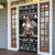 Viking Gnome Christmas Door Cover Nordic Xmas Spirit Pattern - Wonder Print Shop