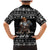 Viking Gnome Christmas Family Matching Mermaid Dress and Hawaiian Shirt Nordic Xmas Spirit Pattern - Wonder Print Shop