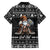 Viking Gnome Christmas Family Matching Puletasi and Hawaiian Shirt Nordic Xmas Spirit Pattern - Wonder Print Shop