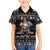 Viking Gnome Christmas Family Matching Puletasi and Hawaiian Shirt Nordic Xmas Spirit Pattern - Wonder Print Shop
