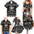 Viking Gnome Christmas Family Matching Summer Maxi Dress and Hawaiian Shirt Nordic Xmas Spirit Pattern - Wonder Print Shop