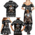 Viking Gnome Christmas Family Matching Summer Maxi Dress and Hawaiian Shirt Nordic Xmas Spirit Pattern - Wonder Print Shop