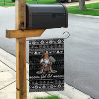 Viking Gnome Christmas Garden Flag Nordic Xmas Spirit Pattern - Wonder Print Shop