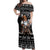 Viking Gnome Christmas Off Shoulder Maxi Dress Nordic Xmas Spirit Pattern - Wonder Print Shop