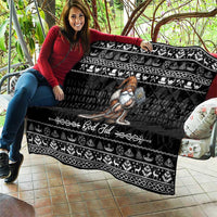 Viking Gnome Christmas Quilt Nordic Xmas Spirit Pattern - Wonder Print Shop