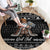 Viking Gnome Christmas Round Carpet Nordic Xmas Spirit Pattern - Wonder Print Shop
