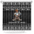 Viking Gnome Christmas Shower Curtain Nordic Xmas Spirit Pattern - Wonder Print Shop