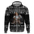 Viking Gnome Christmas Zip Hoodie Nordic Xmas Spirit Pattern - Wonder Print Shop