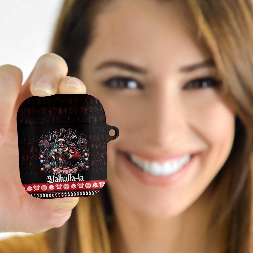 Viking Santa Christmas AirPods Case Valhalla-la Nordic Xmas Spirit - Wonder Print Shop