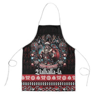 Viking Santa Christmas Apron Valhalla-la Nordic Xmas Spirit - Wonder Print Shop