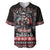Viking Santa Christmas Baseball Jersey Valhalla-la Nordic Xmas Spirit - Wonder Print Shop