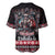 Viking Santa Christmas Baseball Jersey Valhalla-la Nordic Xmas Spirit - Wonder Print Shop