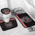 Viking Santa Christmas Bathroom Set Valhalla-la Nordic Xmas Spirit - Wonder Print Shop
