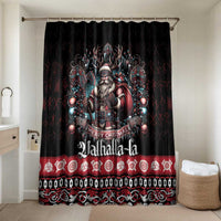 Viking Santa Christmas Bathroom Set Valhalla-la Nordic Xmas Spirit - Wonder Print Shop