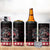 Viking Santa Christmas 4 in 1 Can Cooler Tumbler Valhalla-la Nordic Xmas Spirit - Wonder Print Shop