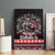 Viking Santa Christmas Canvas Wall Art Valhalla-la Nordic Xmas Spirit - Wonder Print Shop