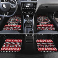 Viking Santa Christmas Car Mats Valhalla-la Nordic Xmas Spirit - Wonder Print Shop