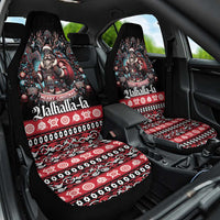 Viking Santa Christmas Car Seat Cover Valhalla-la Nordic Xmas Spirit - Wonder Print Shop
