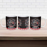 Viking Santa Christmas Ceramic Mug Valhalla-la Nordic Xmas Spirit - Wonder Print Shop