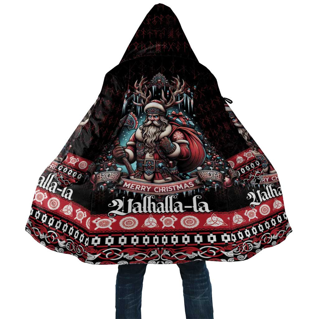 Viking Santa Christmas Cloak Valhalla-la Nordic Xmas Spirit - Wonder Print Shop