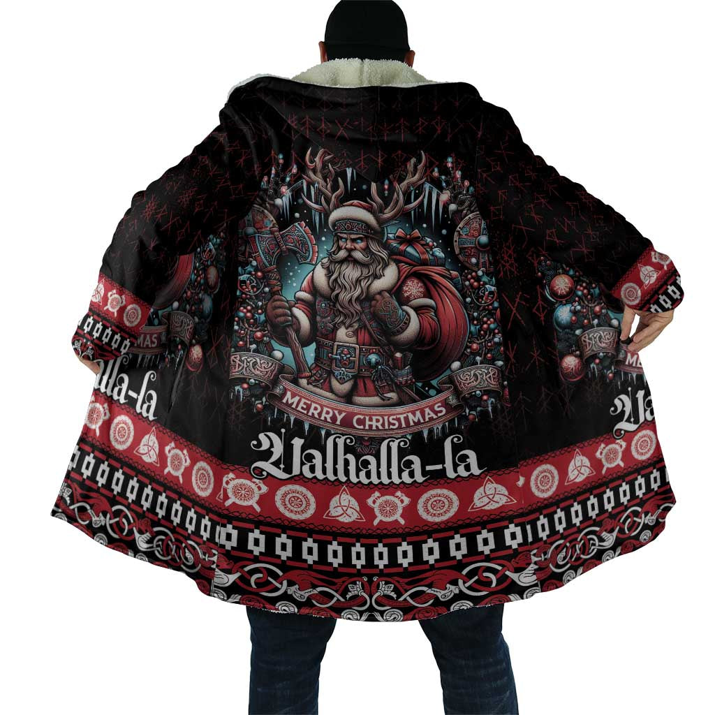 Viking Santa Christmas Cloak Valhalla-la Nordic Xmas Spirit - Wonder Print Shop