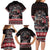 Viking Santa Christmas Family Matching Long Sleeve Bodycon Dress and Hawaiian Shirt Valhalla-la Nordic Xmas Spirit - Wonder Print Shop