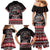 Viking Santa Christmas Family Matching Mermaid Dress and Hawaiian Shirt Valhalla-la Nordic Xmas Spirit - Wonder Print Shop