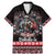 Viking Santa Christmas Family Matching Mermaid Dress and Hawaiian Shirt Valhalla-la Nordic Xmas Spirit - Wonder Print Shop