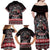 Viking Santa Christmas Family Matching Off Shoulder Maxi Dress and Hawaiian Shirt Valhalla-la Nordic Xmas Spirit - Wonder Print Shop