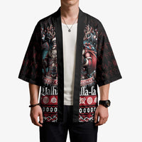 Viking Santa Christmas Kimono Valhalla-la Nordic Xmas Spirit - Wonder Print Shop